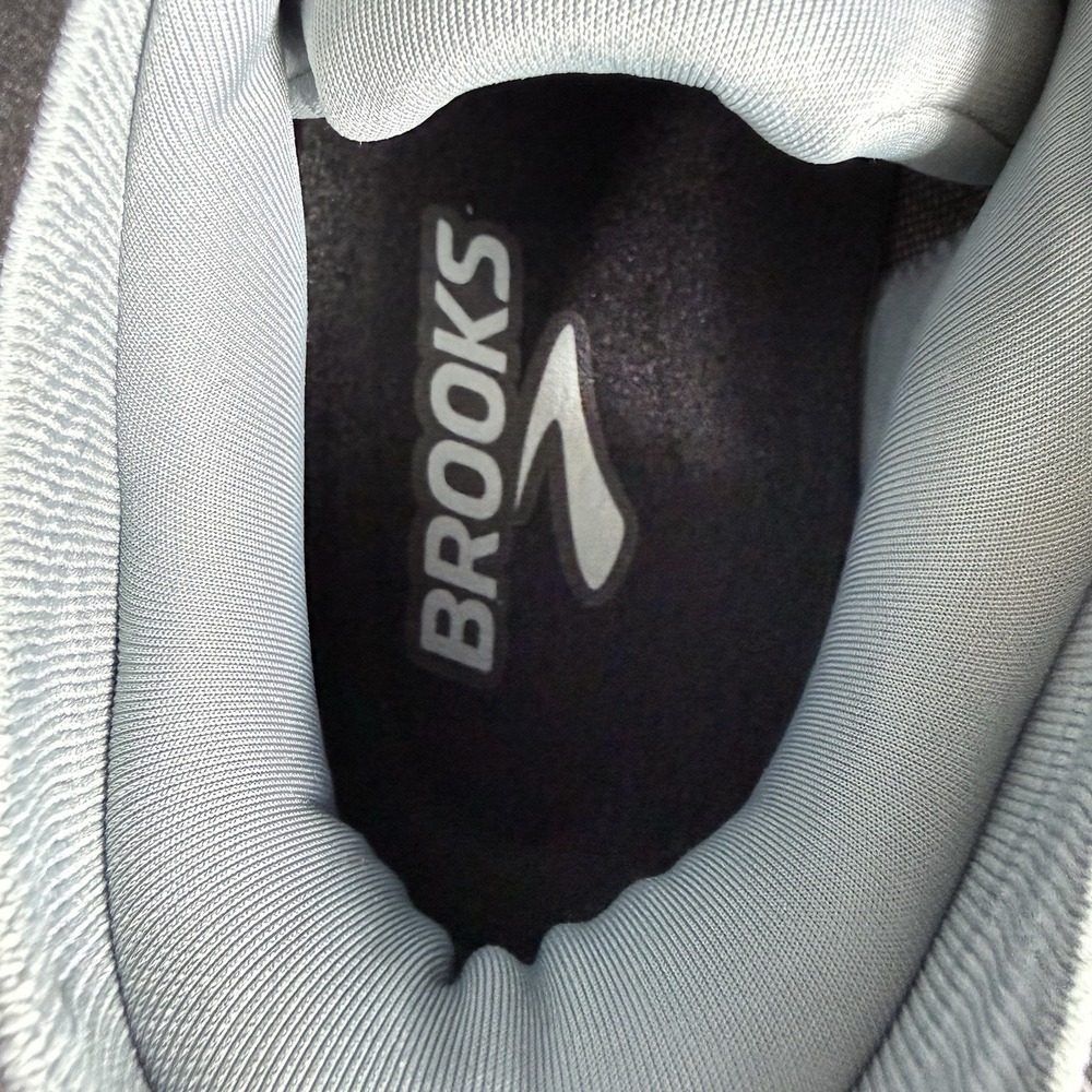 Brooks‎ Glycerin 23 Mens Size 12.5 Running Shoes Wide Grey blackened Pearl - Picture 9 of 14